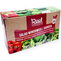Reel Gardening Salad Windowsill